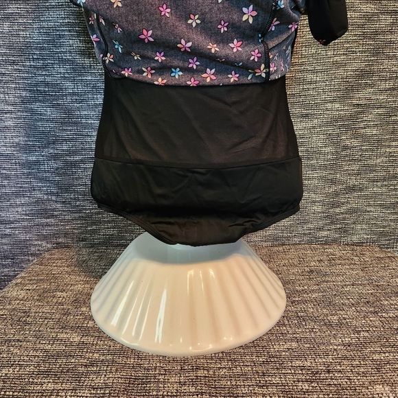 New Secretly Slender Skirted Swimsuit 1 piece New with Tags 14 Saint Johns Bay - Picture 7 of 8